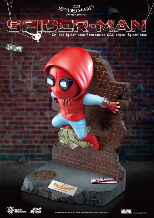 Spider-Man: Homecoming Egg Attack EA-029 Spider-Man Statue PX Previews Exclusive Gallery Image 6