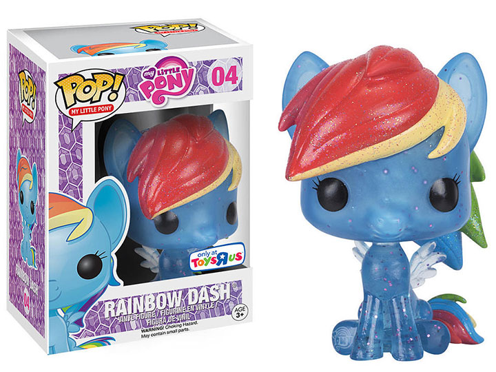 Pop! My Little Pony - Rainbow Dash (Glitter) Exclusive Gallery Image 1