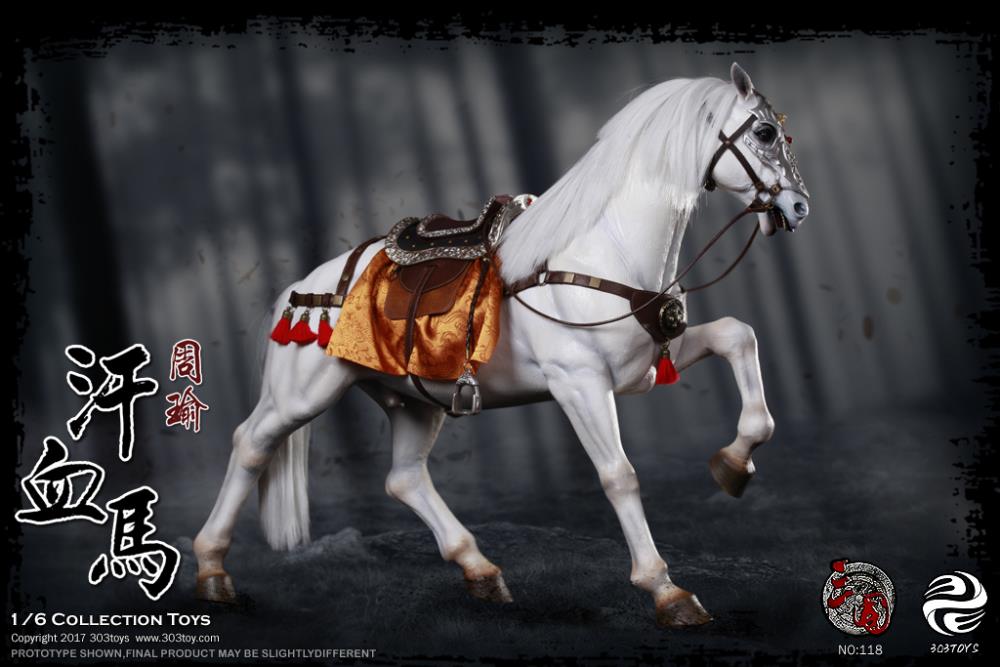 Three Kingdoms Series Zhou Yu (Gongjin) 1/6 Scale Figure & Horse Set Gallery Image 6