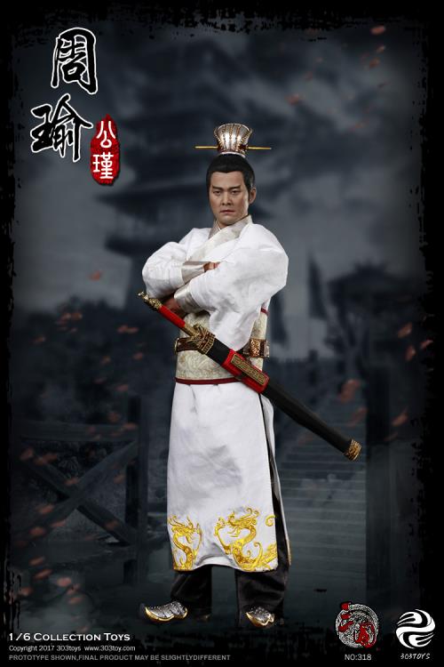 Three Kingdoms Series Zhou Yu (Gongjin) 1/6 Scale Figure & Horse Set Gallery Image 9