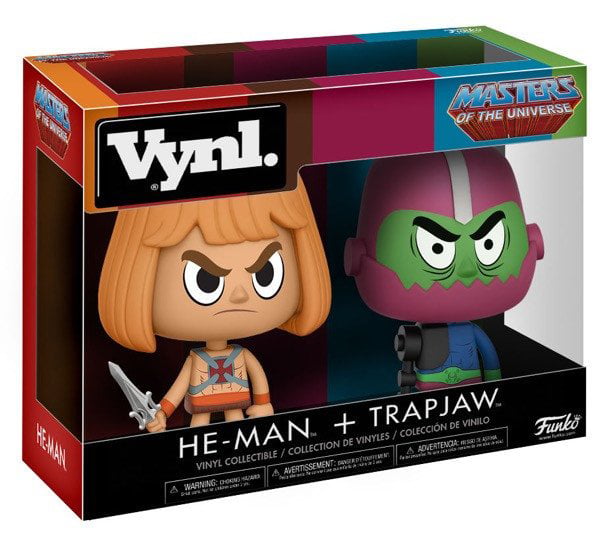 Masters of The Universe Vynl. He-Man + Trap Jaw Gallery Image 3