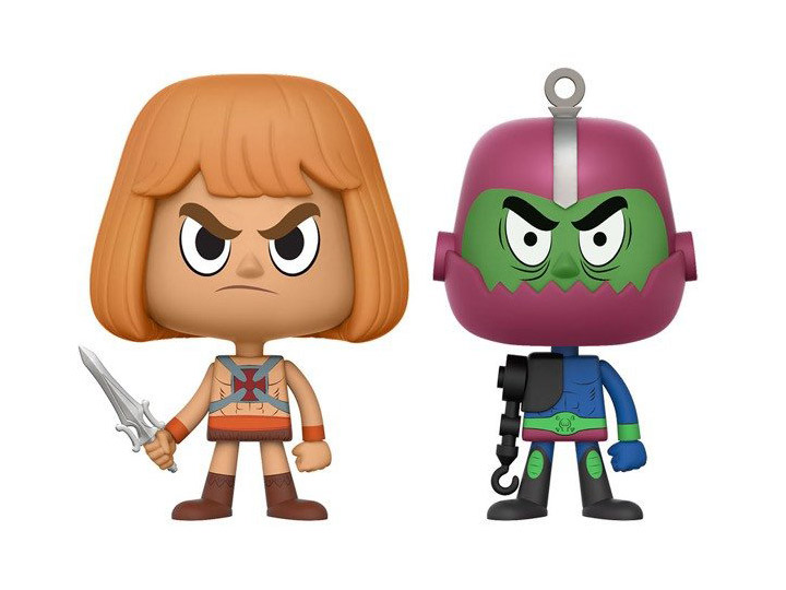 Masters of The Universe Vynl. He-Man + Trap Jaw Gallery Image 1