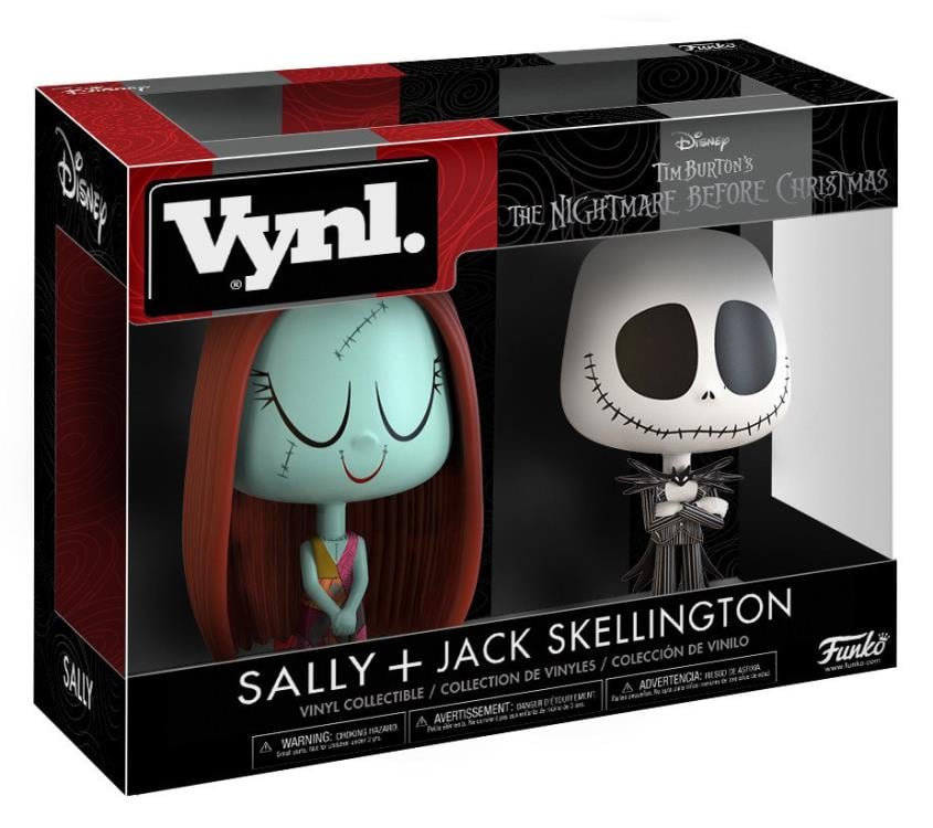 The Nightmare Before Christmas Vynl. Sally + Jack Skellington Gallery Image 3