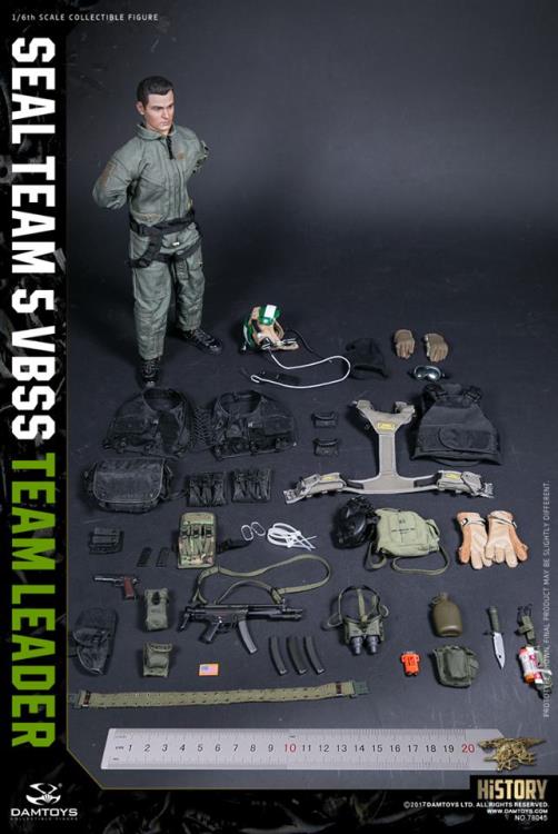 ホットトイズSEAL VBSS COMMANDERとTEAM LEADER　２体 HOT TOYS SEAL TEAM 5 