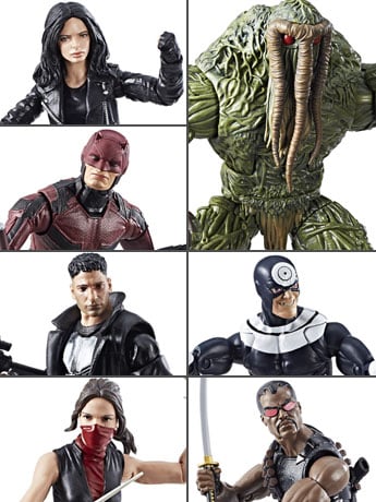 Marvel Knights Legends Wave 1 Set of 6 Figures (Man-Thing BAF) Gallery Image 2