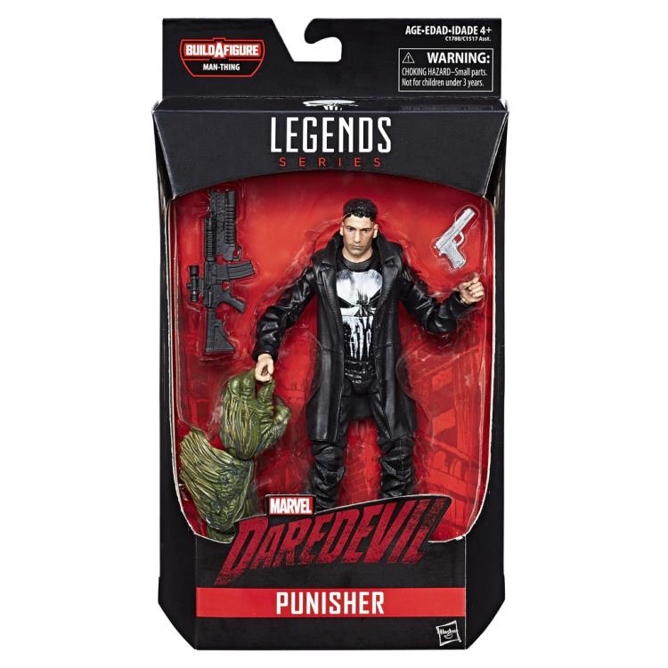 Daredevil Marvel Legends Punisher (Man-Thing BAF) Gallery Image 4