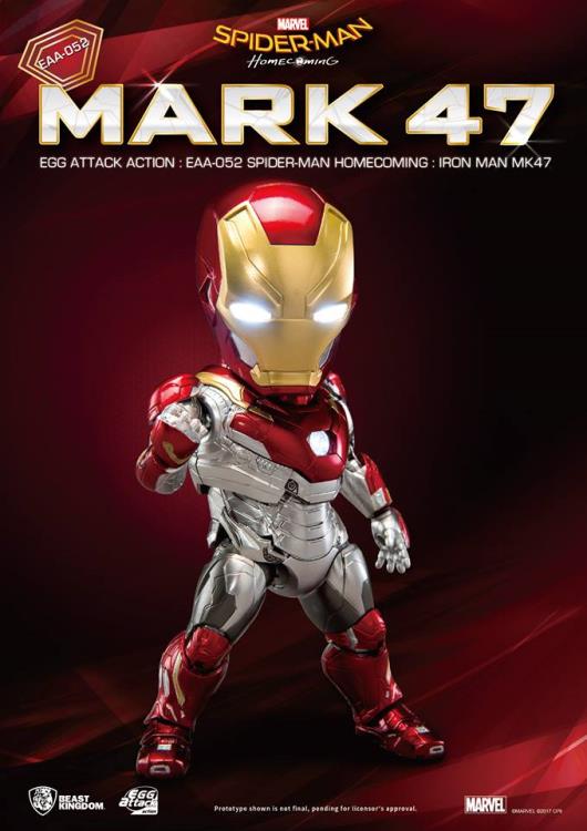 Spider-Man: Homecoming Egg Attack Action EAA-052 Iron Man Mark