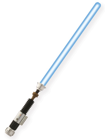 Star Wars Lightsaber (Obi-Wan Kenobi) Windshield Wiper Blade Accessory Gallery Image 2