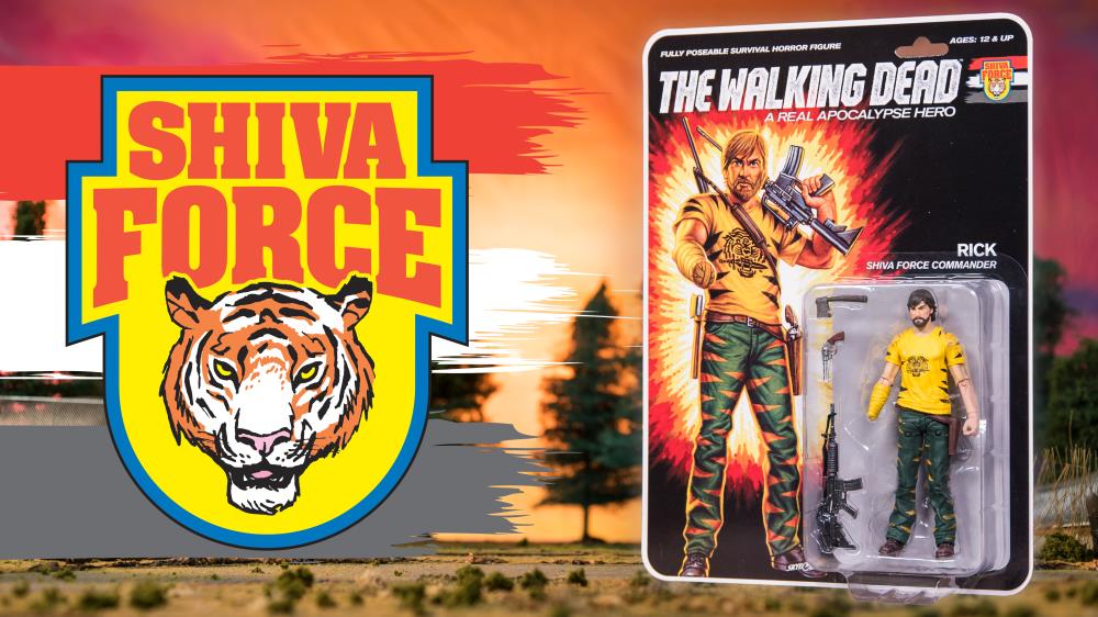 The Walking Dead Shiva Force (Bloody) SDCC 2017 Exclusive Four-Pack Gallery Image 4