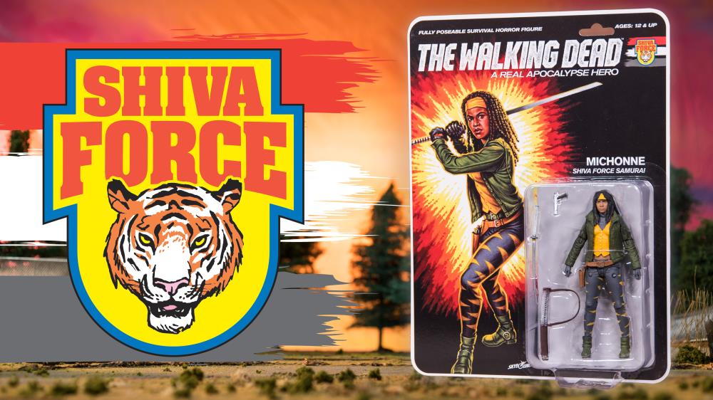 The Walking Dead Shiva Force (Bloody) SDCC 2017 Exclusive Four-Pack Gallery Image 6