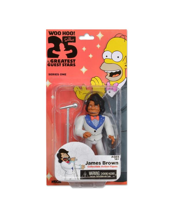 The Simpsons 25th Anniversary - 5" Celebrity Guest Stars Action Figure - Series 01 - Set of 6 Gallery Image 6