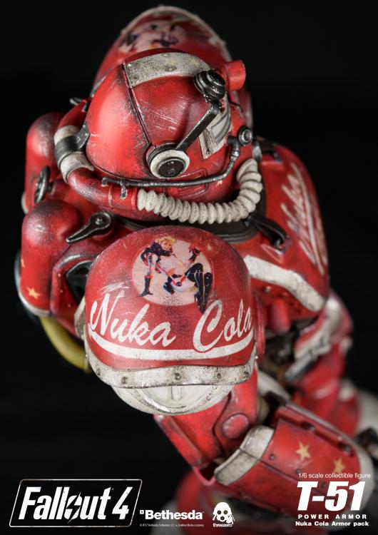 Fallout 4 T-51 Power Armor (Nuka Cola) 1/6 Scale Armor Pack Gallery Image 7