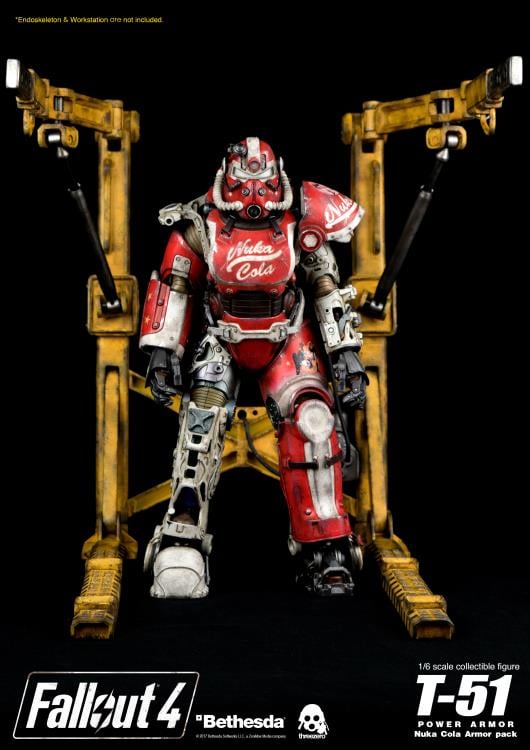 Fallout 4 T-51 Power Armor (Nuka Cola) 1/6 Scale Armor Pack Gallery Image 9