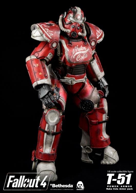 Fallout 4 T-51 Power Armor (Nuka Cola) 1/6 Scale Armor Pack Gallery Image 4