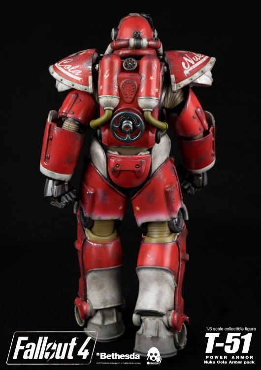 Fallout 4 T-51 Power Armor (Nuka Cola) 1/6 Scale Armor Pack Gallery Image 6