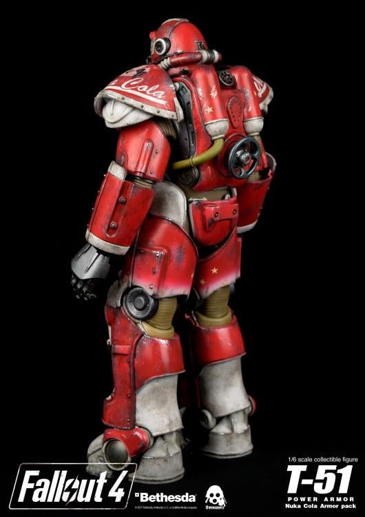 Fallout 4 T-51 Power Armor (Nuka Cola) 1/6 Scale Armor Pack Gallery Image 5