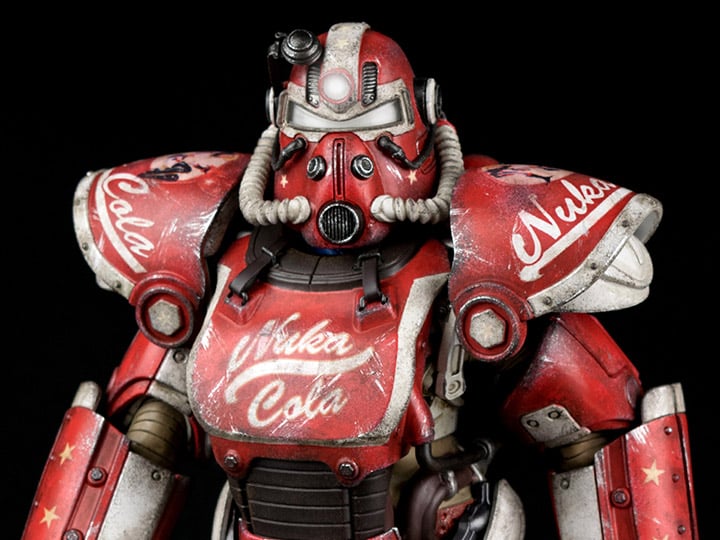 Fallout 4 T-51 Power Armor (Nuka Cola) 1/6 Scale Armor Pack Gallery Image 1