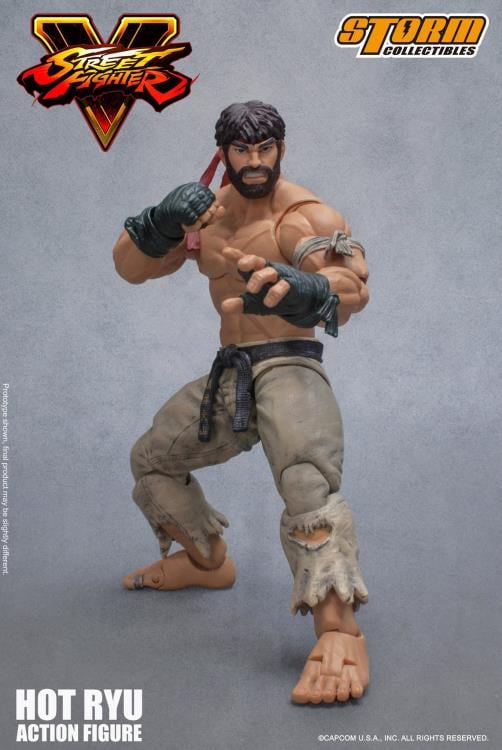 Street Fighter V Hot Ryu 1/12 Scale SDCC 2017 Exclusive Figure Gallery Image 5