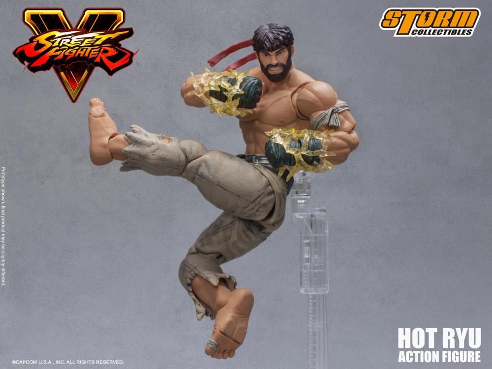 Street Fighter V Hot Ryu 1/12 Scale SDCC 2017 Exclusive Figure Gallery Image 8
