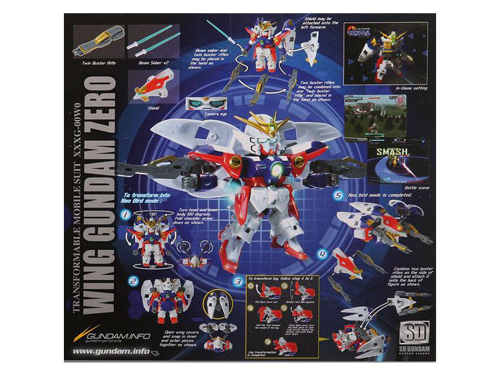 Gundam SD Wing Gundam Zero Gallery Image 1