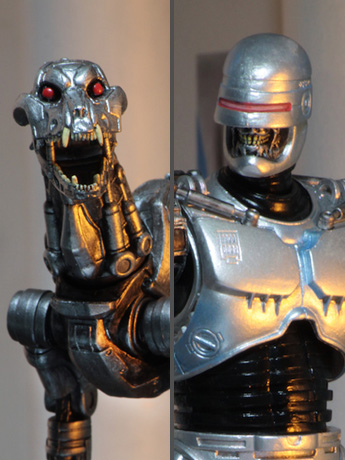 RoboCop Vs The Terminator EndoCop & Terminator Dog Two-Pack Gallery Image 2