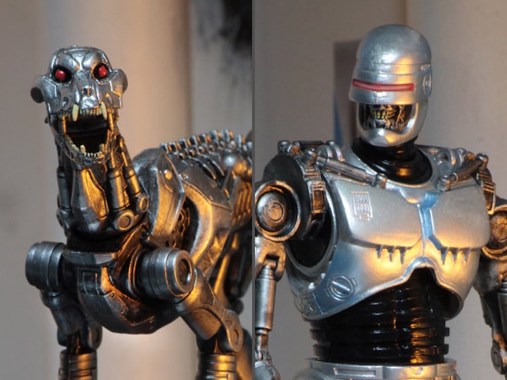 RoboCop Vs The Terminator EndoCop & Terminator Dog Two-Pack Gallery Image 1