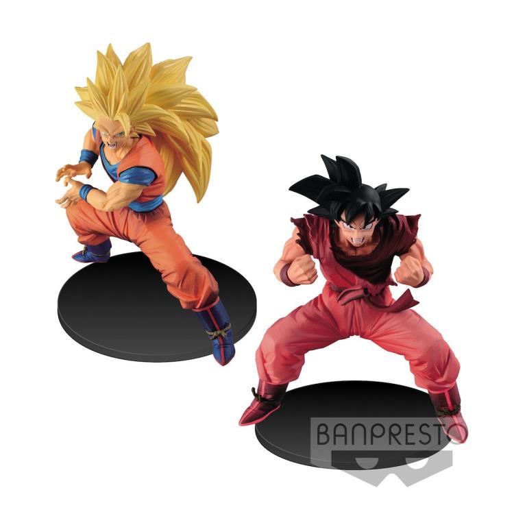 Dragon Ball Son Goku FES!! Stage 3 Super Saiyan 3 Goku & Kaio-ken Goku Set Gallery Image 3