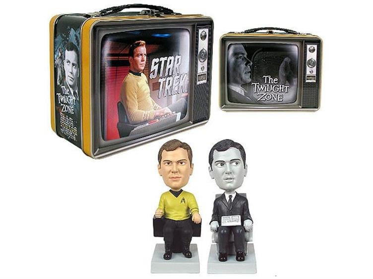 Star Trek Kirk & Twilight Zone The Passenger Monitor Mate Set 2013 SDCC Exclusive Gallery Image 1