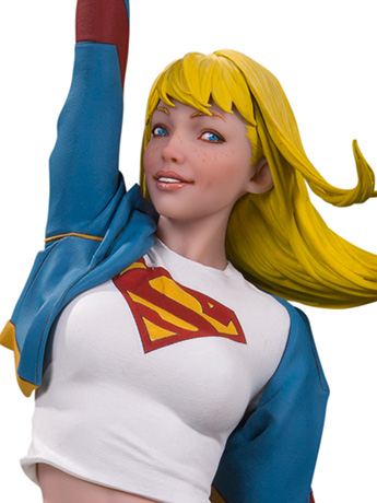DC Comics Gotham City Garage Supergirl Statue Gallery Image 2