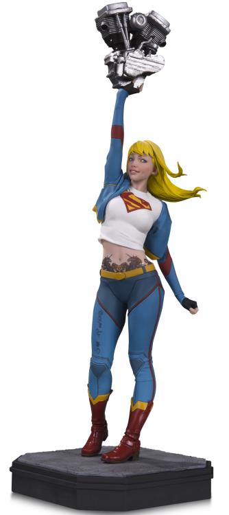 DC Comics Gotham City Garage Supergirl Statue Gallery Image 3