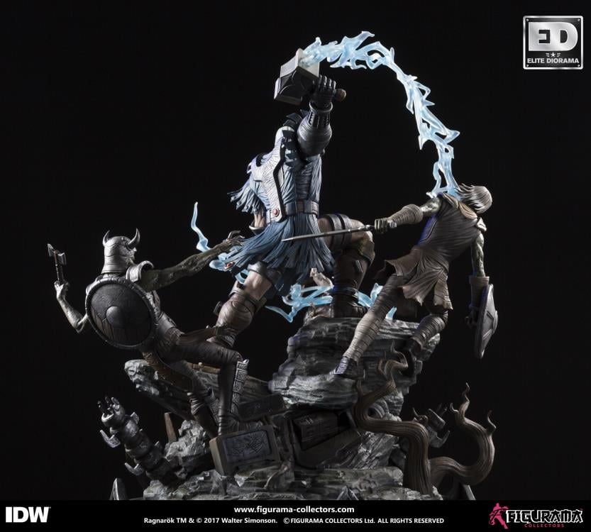 Ragnarok Thor Elite Diorama Statue Gallery Image 4