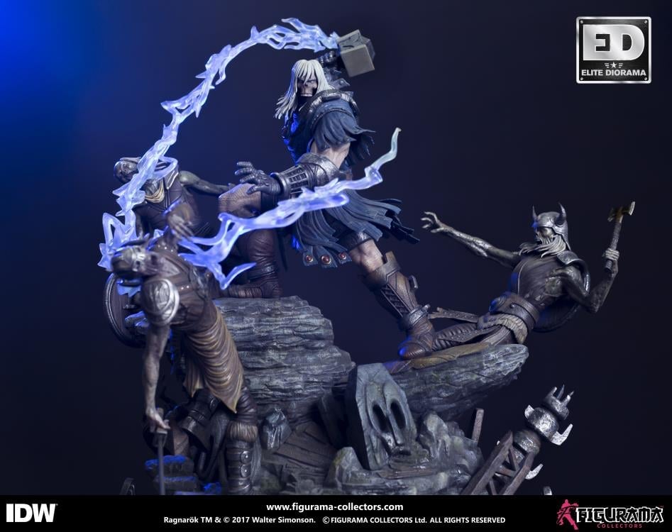 Ragnarok Thor Elite Diorama Statue Gallery Image 3