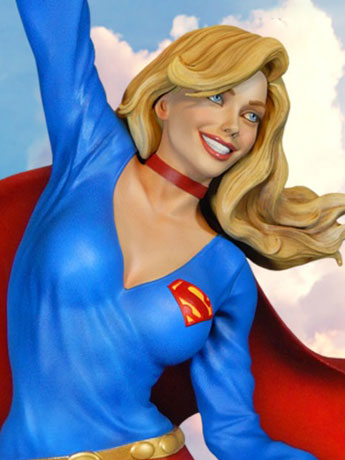 DC Comics Super Powers Collection Supergirl Maquette Gallery Image 2
