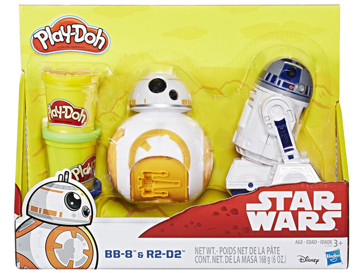 Star Wars Play-Doh BB-8 & R2-D2 Set Gallery Image 1
