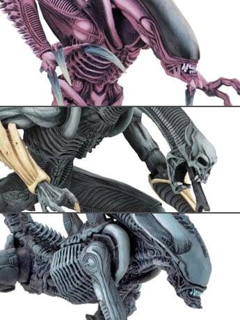 Alien vs. Predator Arcade Appearance Aliens Set of 3 Figures Gallery Image 2