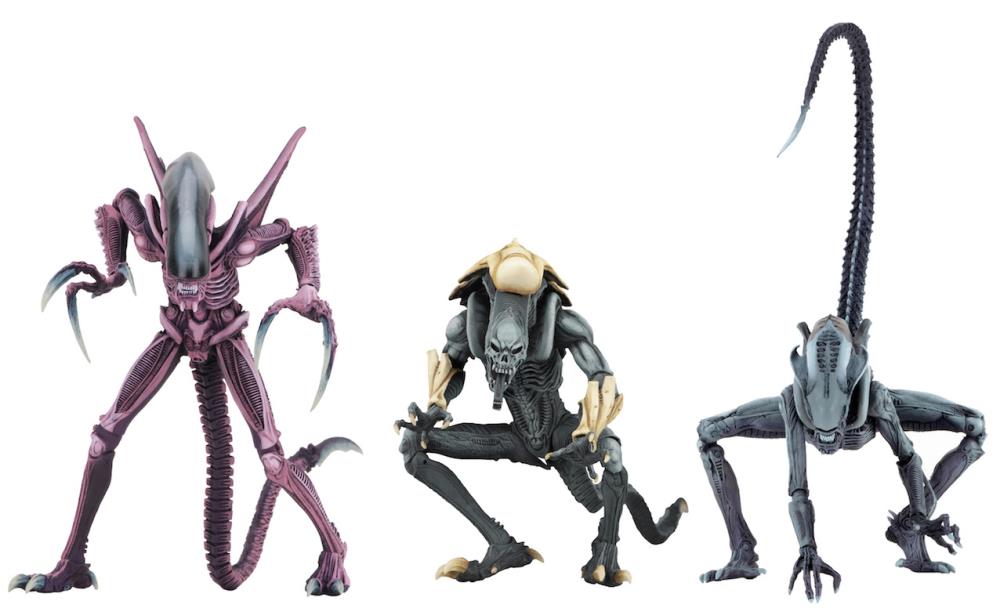 Alien vs. Predator Arcade Appearance Aliens Set of 3 Figures Gallery Image 12