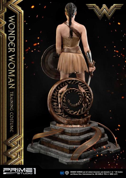 Wonder Woman Museum Masterline Wonder Woman (Training Costume) 1/3 Scale Statue Gallery Image 7