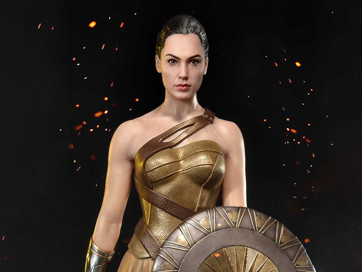 Wonder Woman Museum Masterline Wonder Woman (Training Costume) 1/3 Scale Statue Gallery Image 1