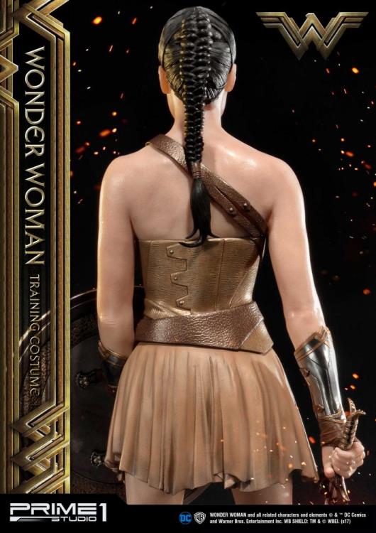 Wonder Woman Museum Masterline Wonder Woman (Training Costume) 1/3 Scale Statue Gallery Image 11