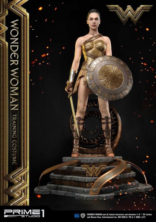 Wonder Woman Museum Masterline Wonder Woman (Training Costume) 1/3 Scale Statue Gallery Image 4