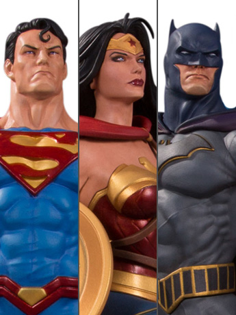 DC Designer Series Trinity Statue (Jason Fabok) Gallery Image 2