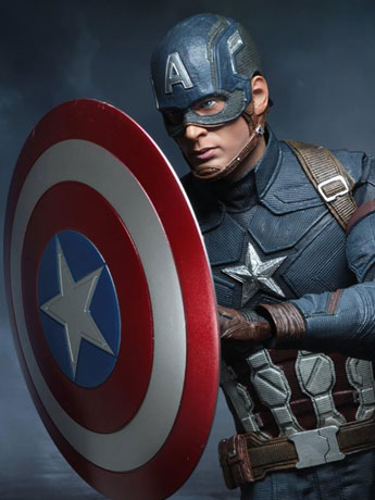 Captain America: Civil War Captain America 1/4 Scale Figure Gallery Image 2