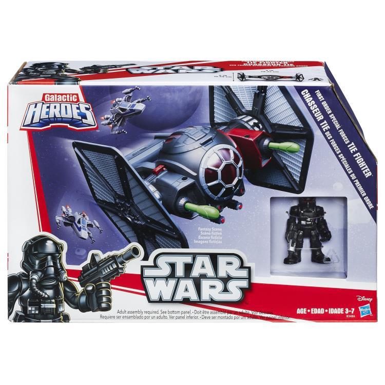 Star Wars Galactic Heroes First Order Special Forces TIE Fighter Set Gallery Image 3
