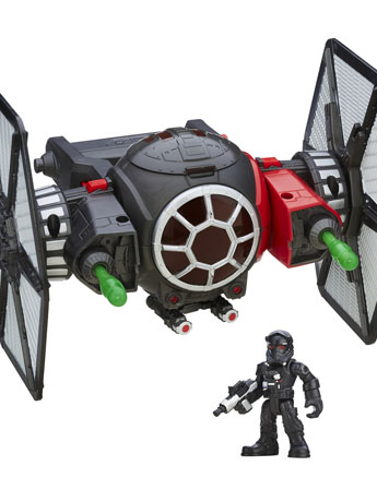 Star Wars Galactic Heroes First Order Special Forces TIE Fighter Set Gallery Image 2
