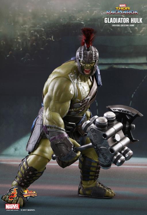 Thor: Ragnarok MMS430 Gladiator Hulk 1/6th Scale Collectible Figure Gallery Image 5