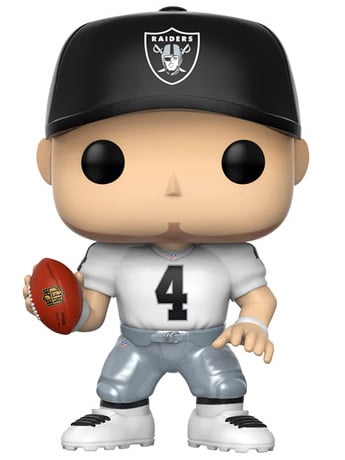 Pop! Football: Raiders - Derek Carr (Away) Gallery Image 2