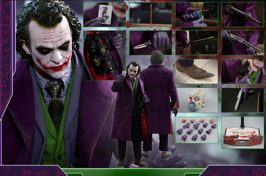 The Dark Knight QS010 The Joker 1/4th Scale Collectible Figure Gallery Image 15