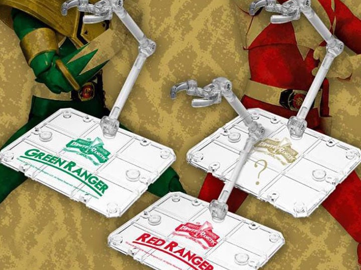 Power Rangers S.H.Figuarts SDCC 2013 Exclusive Stand Three-Pack Gallery Image 1