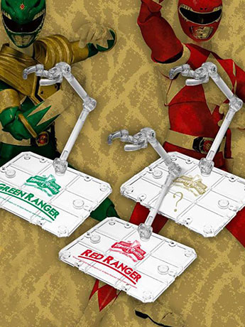 Power Rangers S.H.Figuarts SDCC 2013 Exclusive Stand Three-Pack Gallery Image 2