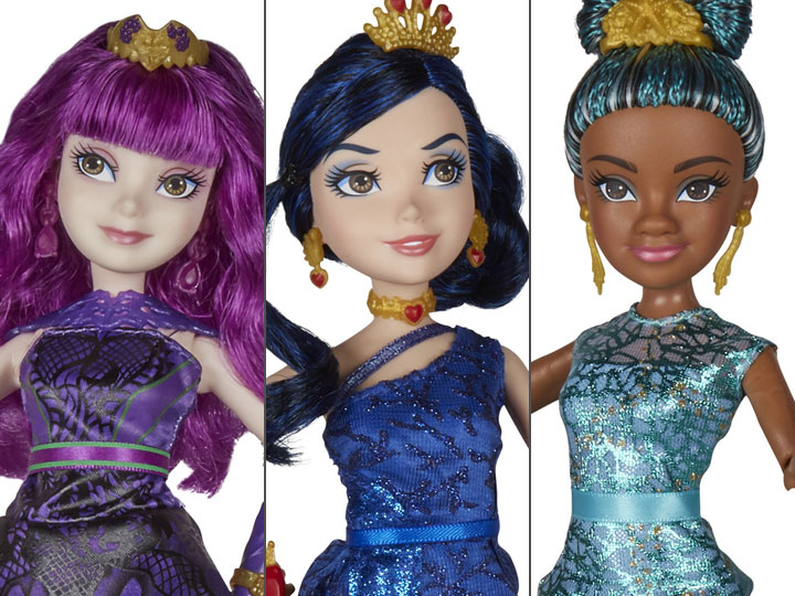 Disney Descendants 2 Royal Yacht Cotillion Figures Set of 3 Gallery Image 1